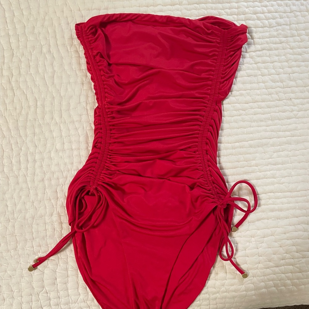 Stella McCartney Red One Piece Swimsuit